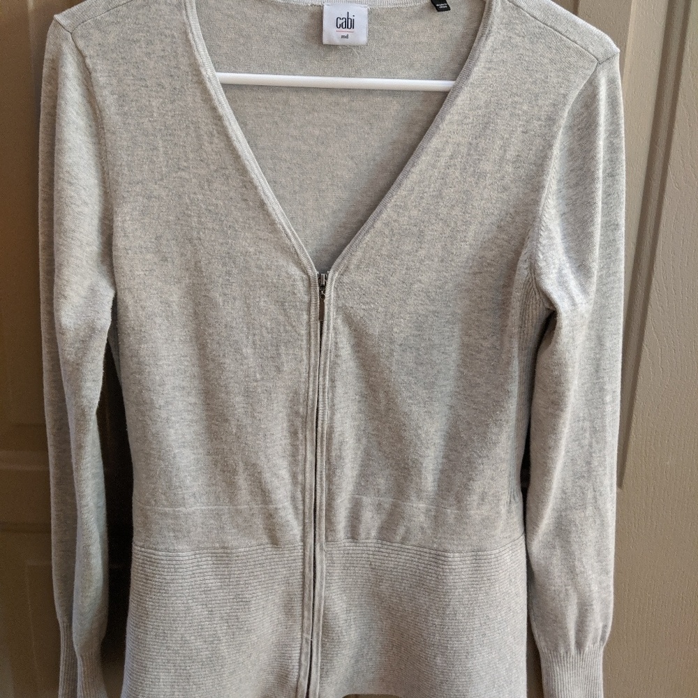 Cabi Zip up Cardigan